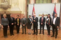 31 October 2017 The members of the European Integration Committee and the delegation of the Italian Senate’s Foreign Affairs Committee